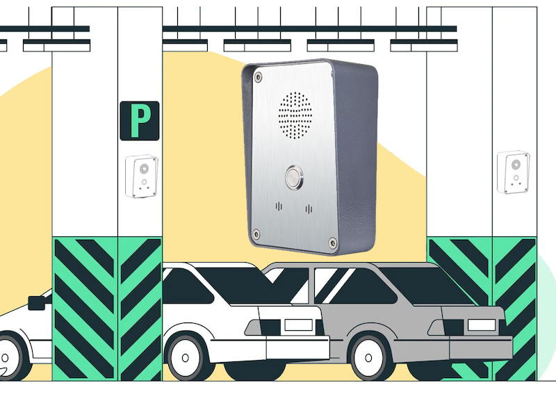4Gインターコム駐車場、無人拠点に最適