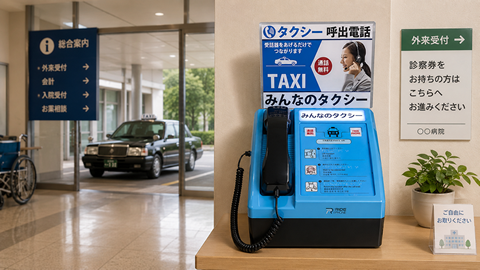 タクシー呼出導入事例