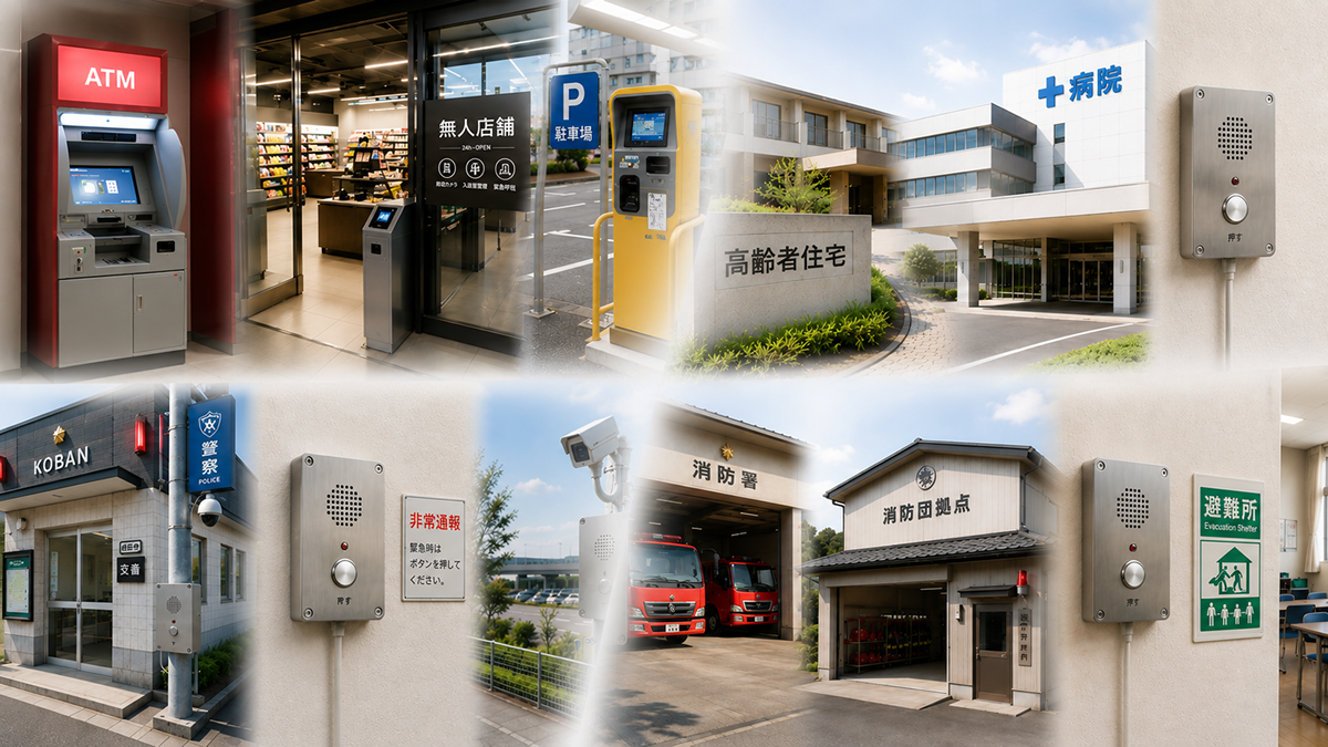 金融・福祉・行政など各業界への導入シーンのコラージュ