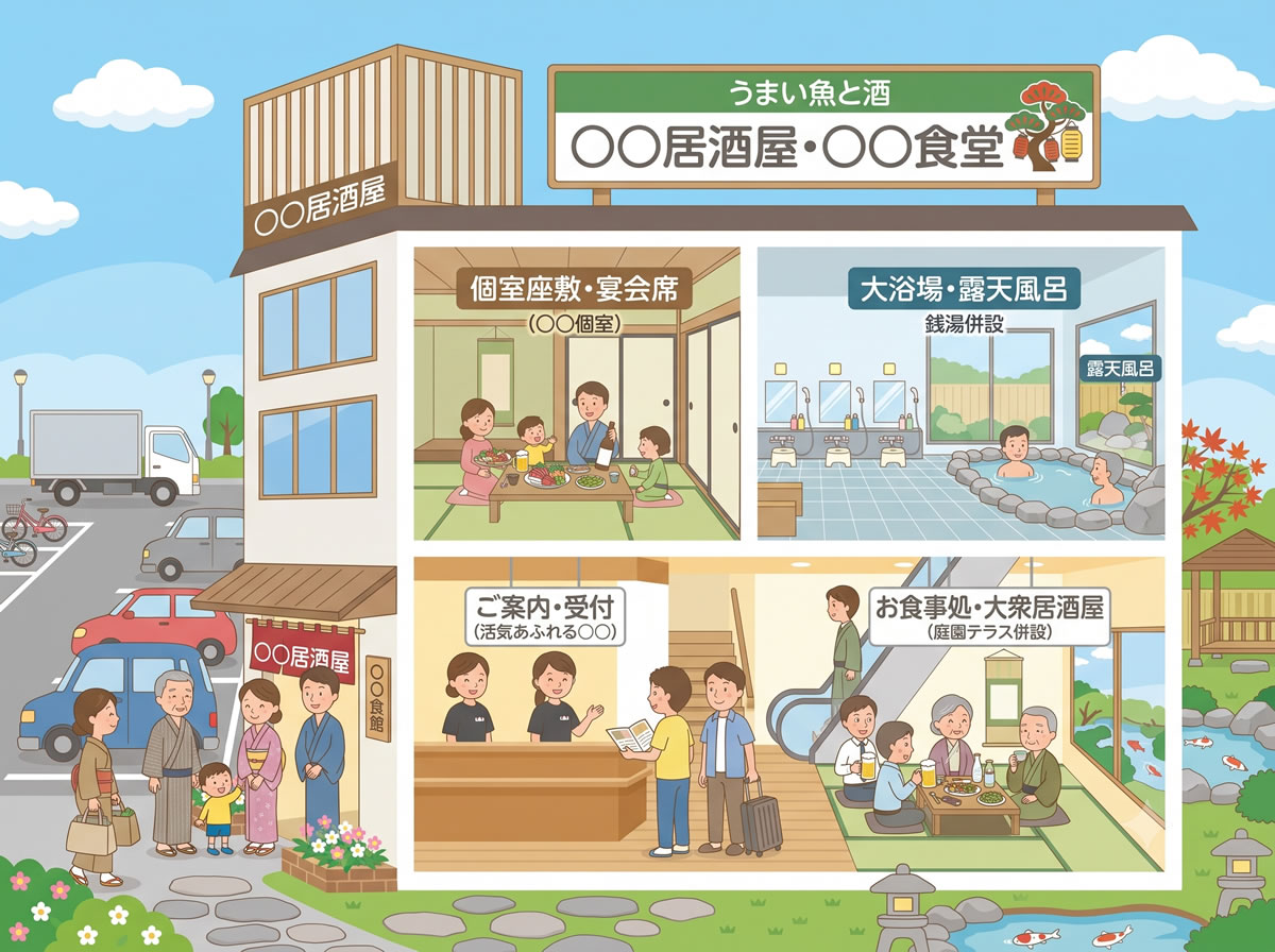 飲食店・居酒屋の入口